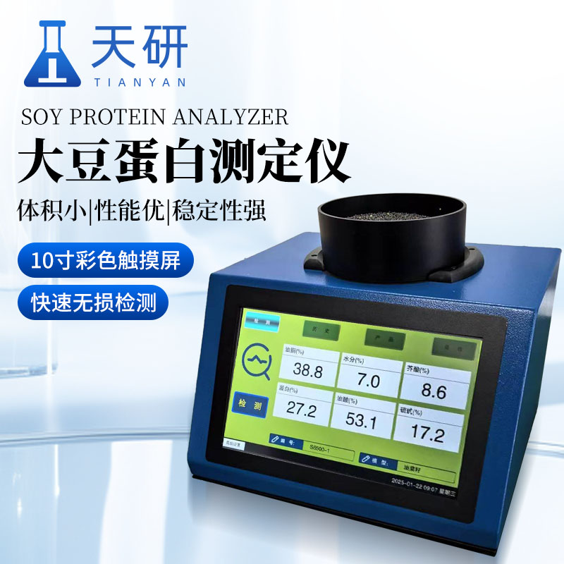 大豆蛋白檢測儀器(近紅外光譜分析儀) 核心功能